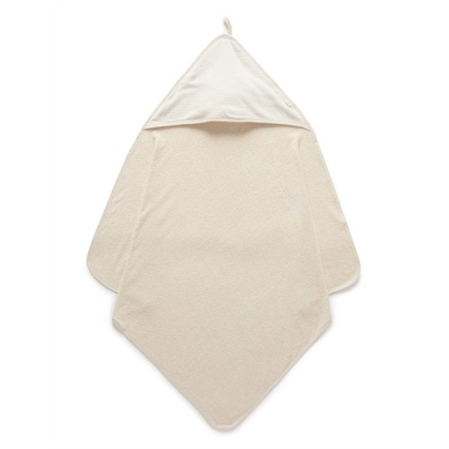 Purebaby Essential Hooded Towel | Melange