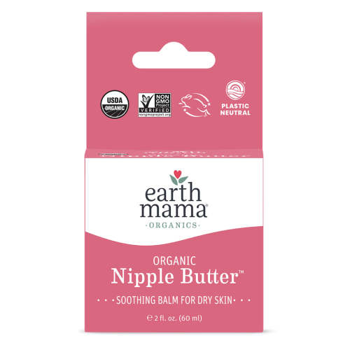 Organic Nipple Butter Breastfeeding Cream | Earth Mama
