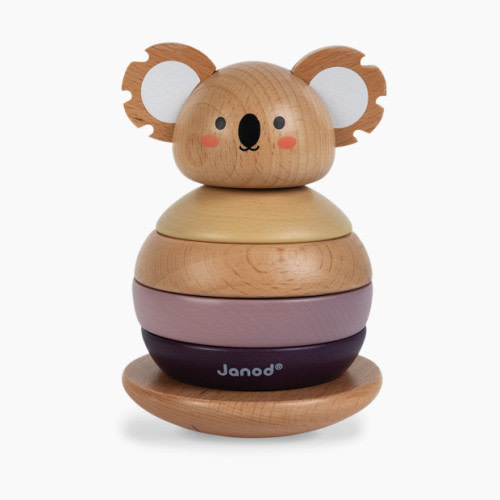 Janod Wooden Stacking Toy - World Wildlife Fund Koala