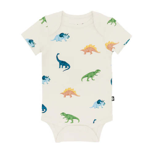 Kyte Baby Bodysuit | Ecru Roar