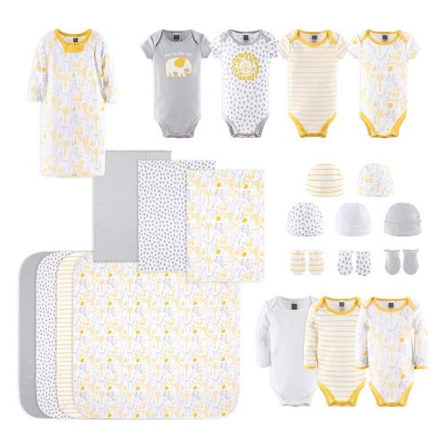 Baby The Peanutshell 23-Piece Sunshine Jungle Gift Set