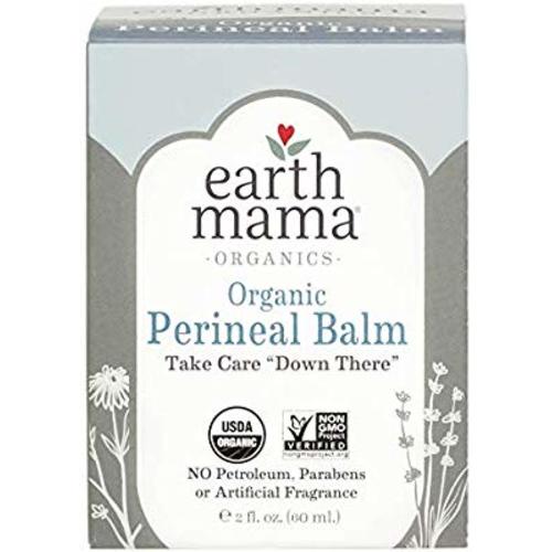 Organic Perineal Balm by Earth Mama | Naturally Cooling Herbal Salve for Pregnancy and Postpartum Relief, 2-Fluid Ounce - 2 Fl Oz (Pack of 1)