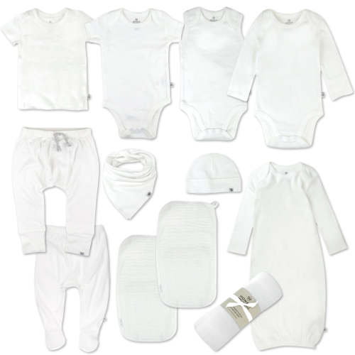 WELCOME HOME 12-Piece Organic Cotton Gift Set | Honest Baby Clothing
