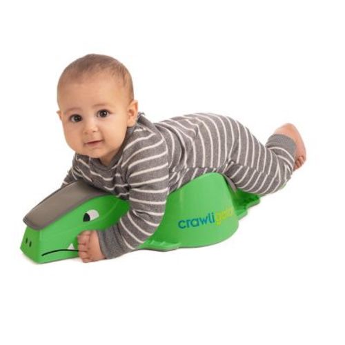 Crawligator - Green Tummy Time Mobility Toy for Infants 4-12 Months