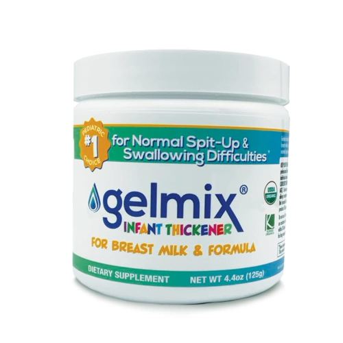 Gelmix Infant Thickener for Breast Milk & Formula, 4.4 oz Jar