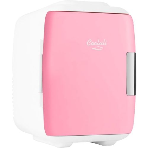 Breastmilk Mini Fridge for Bedroom (Pink)