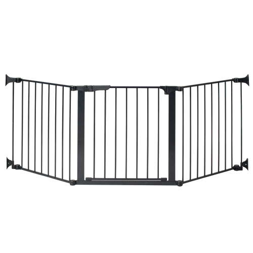 KidCo Custom Fit Auto Closing ConfigureGate Baby Gate w/ 30 In Door, Black