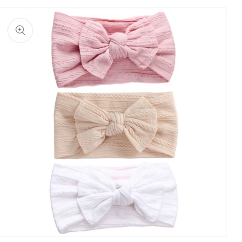 3 Pc: Baby Girls Headband: Color C3