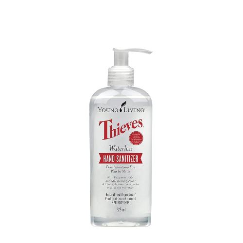 Young Living Thieves Hand Sanitizer – Essential Oil-Infused, Plant-Based, Quick-Drying, 7.6 fl oz