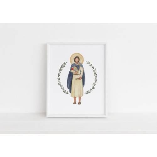 Saint Luke Artwork Nursery - Etsy 8x10