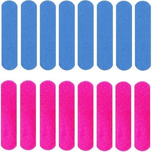 Mini Nail Files Bulk, 100 Pack 2 Inches Disposable Double Sided Emery Boards Manicure Pedicure Tools(1002)