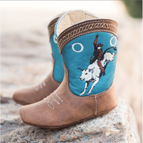 "Colt" Bucking Bull Baby Boots