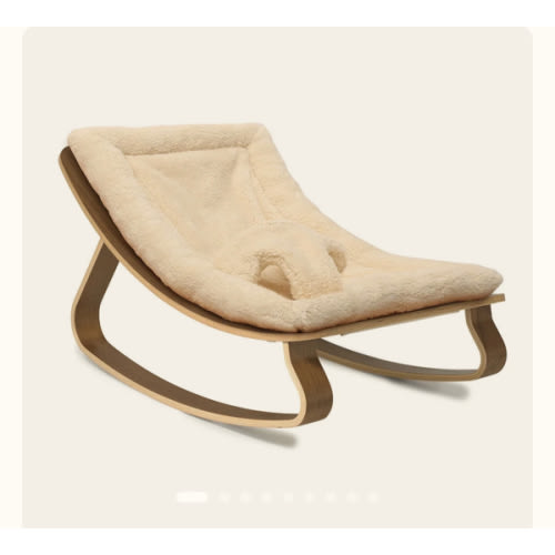 LEVO Baby Rocker in natural wood – Charlie Crane Paris