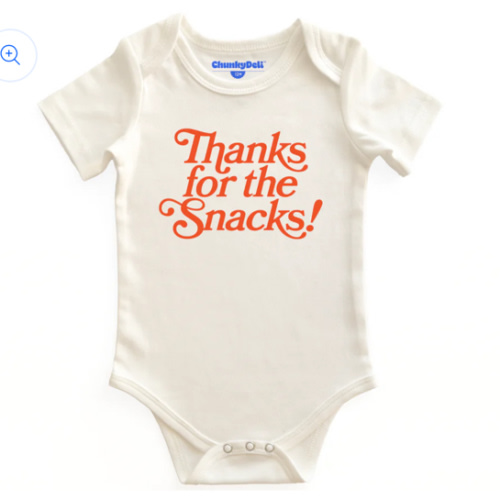 Thanks for the Snacks! Baby Bodysuit – Chunky Deli