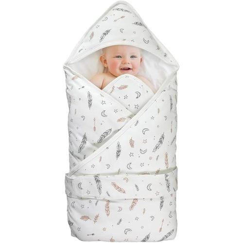 KIDDA Newborn 0-12 Months Baby Swaddle Blanket Multifunctional Boys Girls Cotton Thick Mat Wrap Stroller Sleeping Sacks Infant