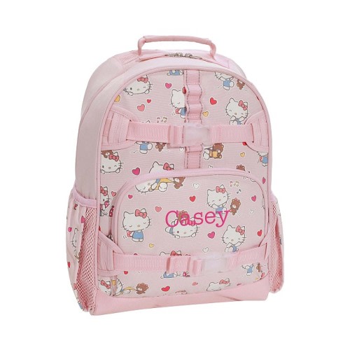 Mackenzie Hello Kitty® Hearts Glow-in-the-Dark Backpacks | Pottery Barn Kids