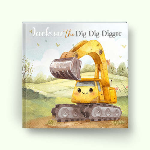 The Dig Dig Digger Personalized Story Book