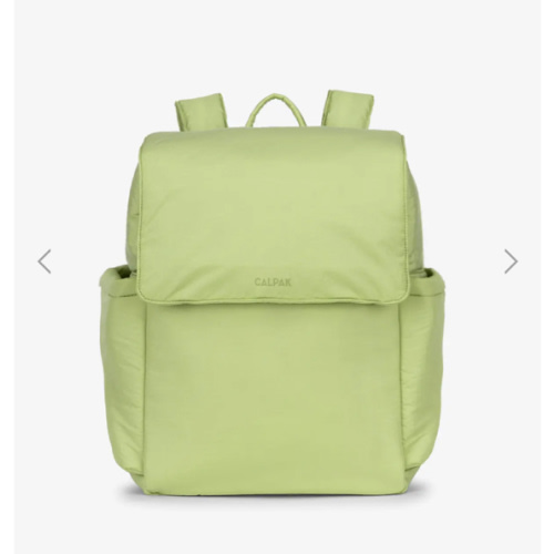 Diaper Backpack with Laptop Sleeve - LIME