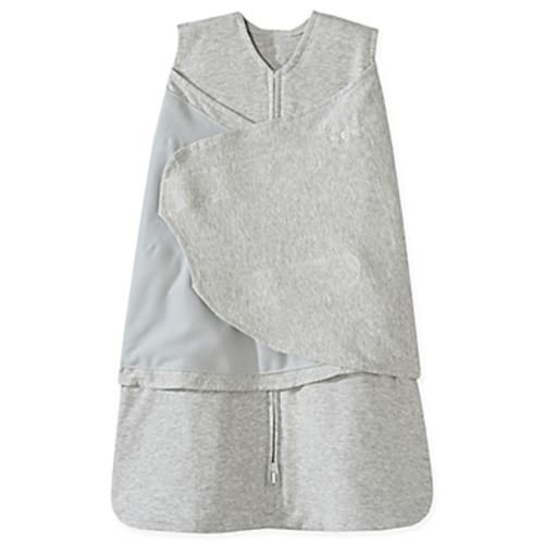 HALO® SleepSack® Newborn Multi-Way Adjustable Cotton Swaddle in Heather Grey