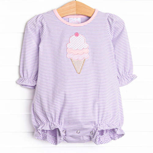 Triple Scoop Applique Bubble, Purple – Stitchy Fish
