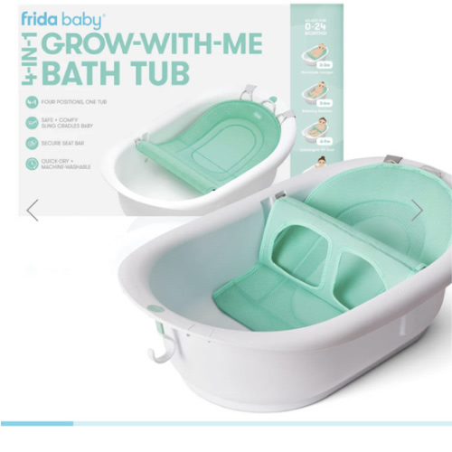 4-in-1 Grow-With-Me Bath Tub – Frida | The fuss stops here.