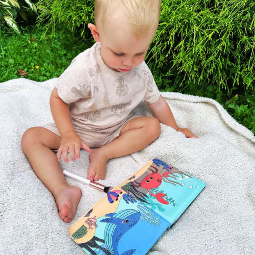 Montessori Water Coloring Book