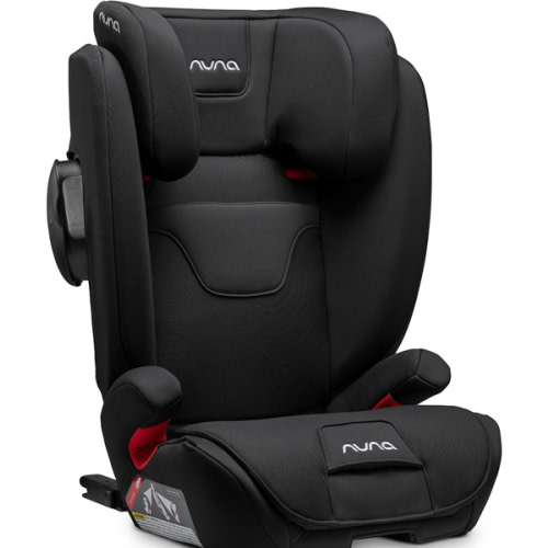 Nuna AACE Flame-Retardant Free Back Belt Positioning Booster Car Seat - Caviar