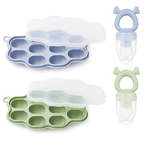 Dilovely Baby Fruit Feeder Silicone Teething Pacifiers for Babies