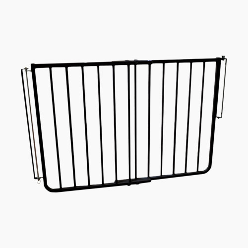 Cardinal Gates Stairway Special Aluminum Wall Mounted Baby Gate (Model SS30) - Black