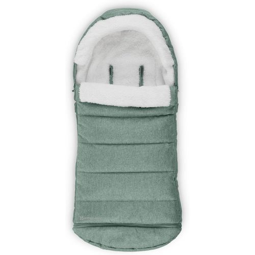 UPPAbaby CozyGanoosh Footmuff / Easily Attaches to UPPAbaby Strollers + RumbleSeat / Ultra-plush, Weather-Proof / Gwen (Green Mélange)