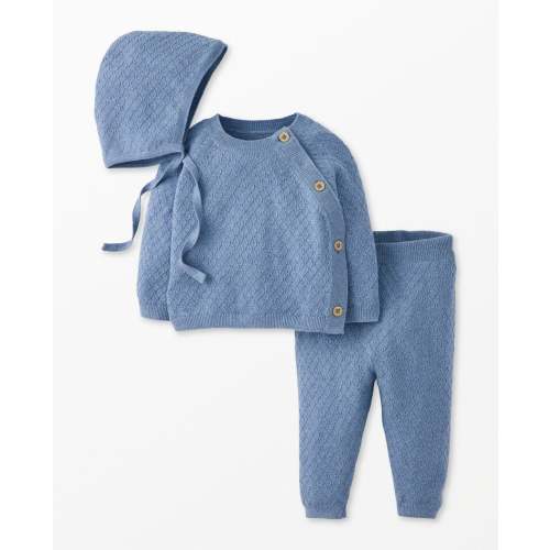 3-Piece Baby Sweater Set | Hanna Andersson