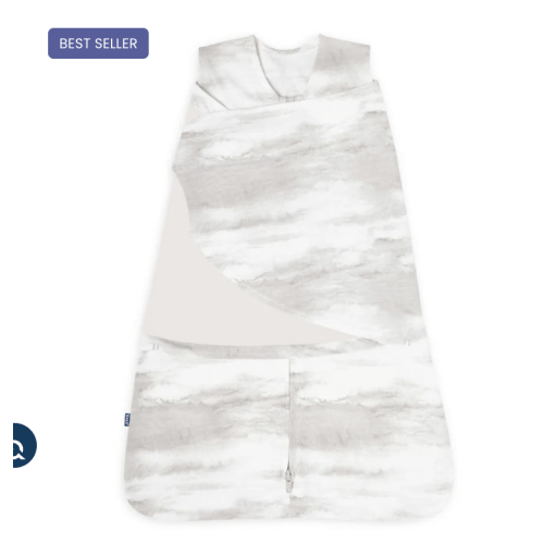 Grey Ombre Ideal Temp Newborn Swaddle 1.5 TOG | HALO