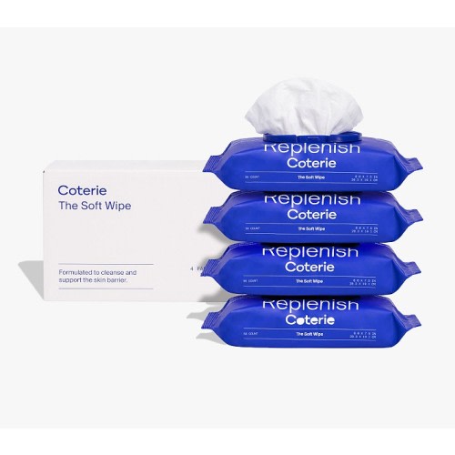 Coterie Baby Soft Wipes, Pack of 4