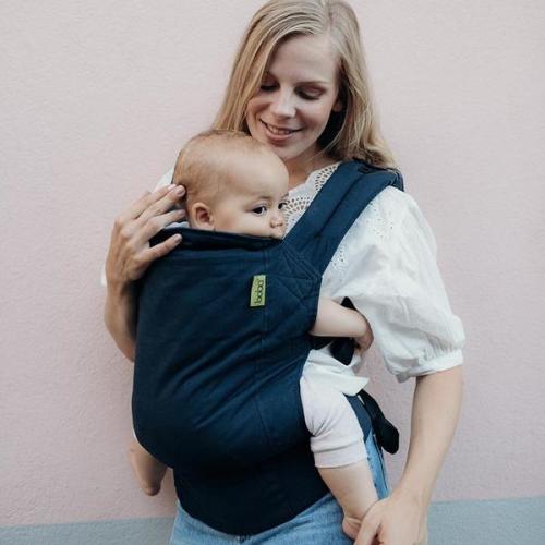 Soft Structured Boba Front Baby Carrier (Navy) | Boba.com