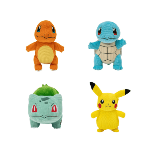 20cm Pokemon Corduroy Plush Toy - Assorted