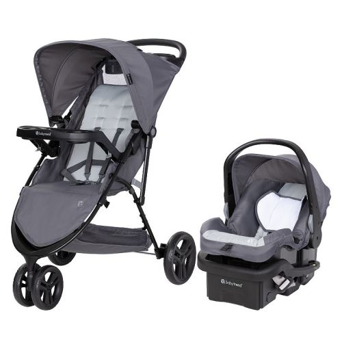 Baby Trend Venture 3-Wheel Stroller Travel System with EZ-Lift Infant Car Seat