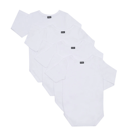 Bonds Everyday Long Sleeve Bodysuit 4 Pack | Baby Baby Bodysuit | BWCKA