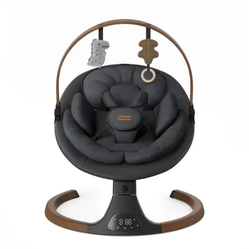 BabyBond Luxury Smart Baby Swing with 10 Preset Soothing Melodies - TikTok Shop
