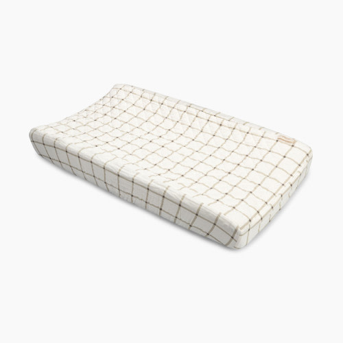 Crane Baby Avery Organic Cotton Change Pad Cover - Check