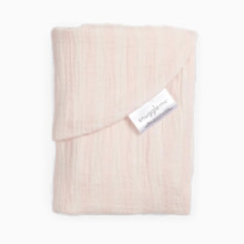 Snuggle Me Organic Infant Lounger Muslin Cover - Petal Stripe