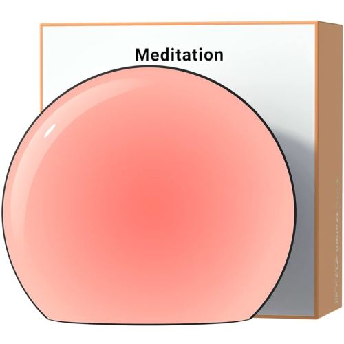 Meditation White Noise Sound Machine with 30 Soothing Sounds 12 Colors Night Light 10 Brightness Levels 32-Level Volume Control 4 Timers and Memory Function Sleep Machine for Baby Kids Adults (Black)