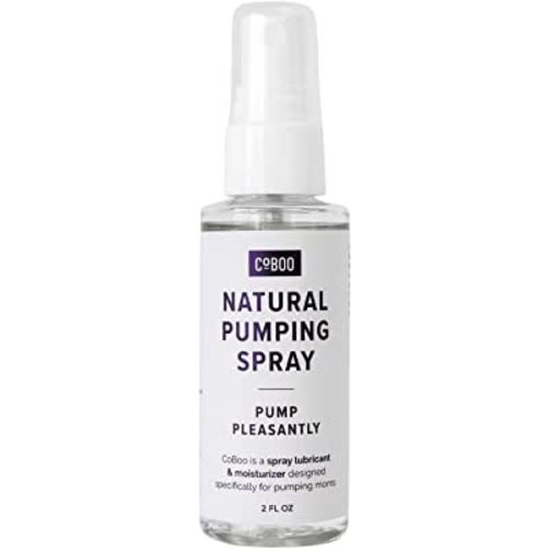 CoBoo Organic Breast Pumping Spray - Gentle and Safe for Mom and Baby | Breast Pump Lubricant | Pump Spray for Flanges, Breastfeeding Essentials |