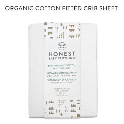 Organic Cotton Fitted Crib Sheet | Honest Baby Clothing