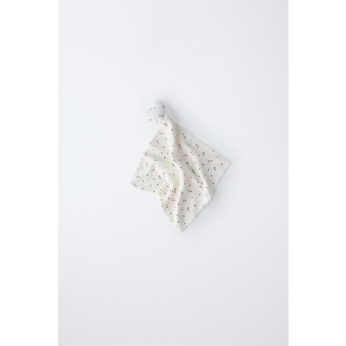 TEXTURED HEARTS SECURITY BLANKET