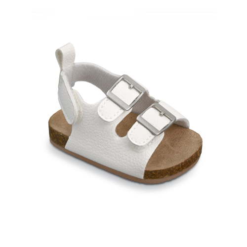 Carter's Child of Mine Infant Unisex Cork Sandals, Color Brown, Sizes (0-3) - (3-6) Months