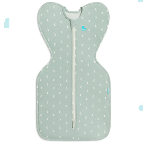 Swaddle Up™ 1.0 TOG Cotton Olive Moon