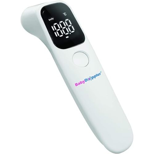 Baby Temp Infrared Forehead Thermometer, Non-Contact, Touch-Free, Instant Result for Babies, Children and Adult, Indoor Outdoor, Touchless and Accurate