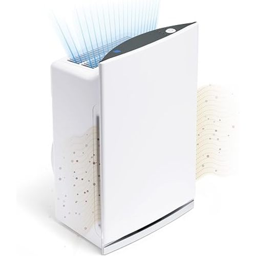 Compact HEPA Air Purifier for Wildfire Smoke, Allergies, Dust, Mold, Pet Dander, Removes 99.9% of Airborne Particles