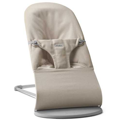 BabyBjorn Bouncer Bliss Woven Melange, Light Beige