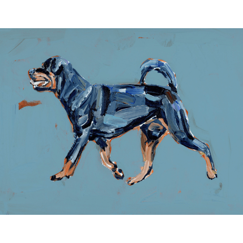 "Rottweiler" on paper